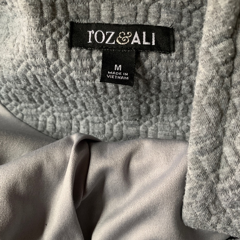 Gray Dressbarn Car Coat